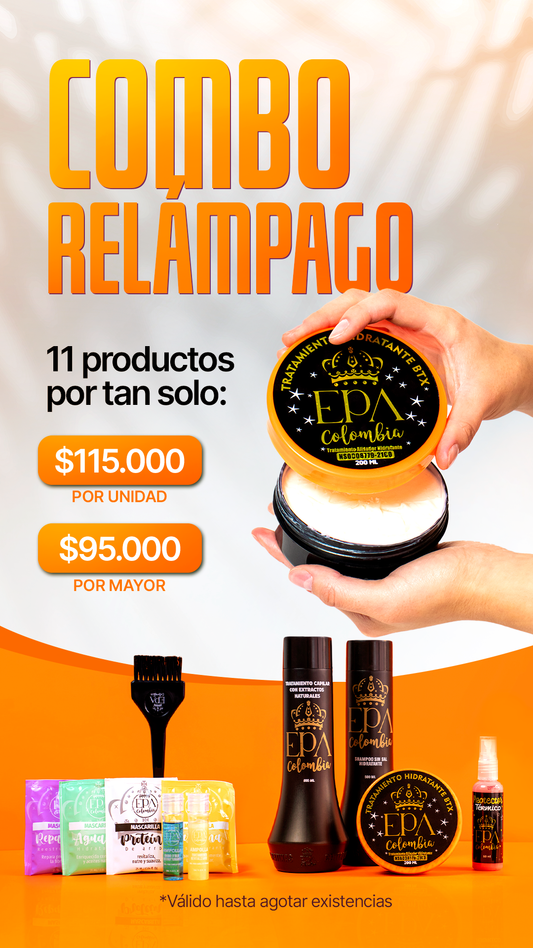 ⚡COMBO RELÁMPAGO⚡ - Hidratante (naranja)