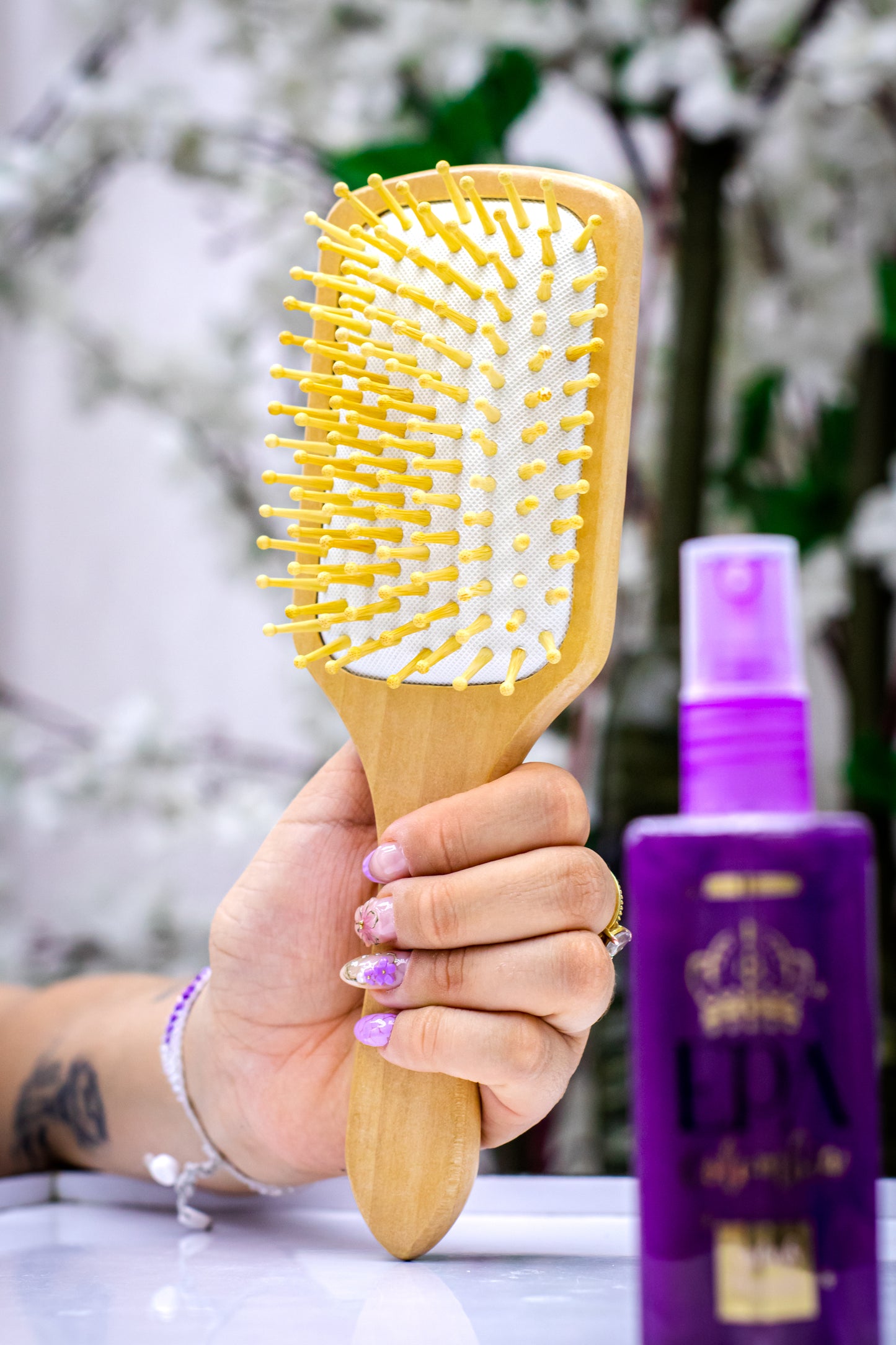 Cepillo Bambu + Perfume Capilar