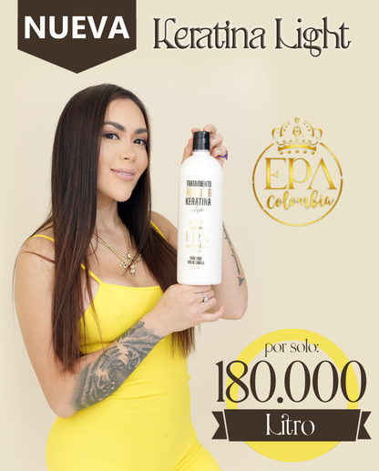 Litro de Keratina Light EPA Colombia