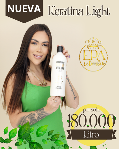 Litro de Keratina Light EPA Colombia