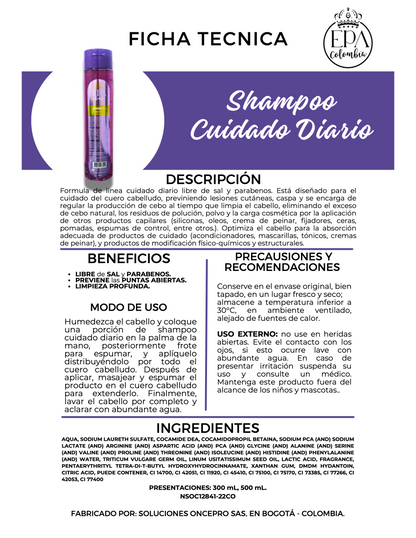 Shampoo KOLORS - Cirugía Capilar (morado) 500ml