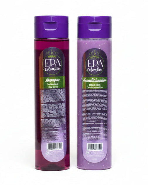 OFERTA: Shampoo + Acondicionador (morado) 300ml