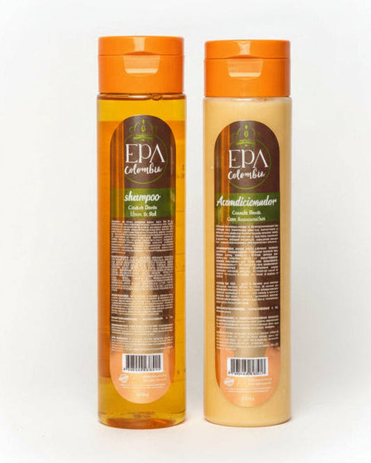OFERTA: Shampoo + Acondicionador Hidratante Btx (naranja) 300ml